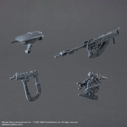 BANDAI 30MM ARMORED CORE Ⅵ FIRES OF RUBICON SCHNEIDER NACHTREIHER/40E STEEL HAZE