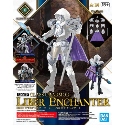 BANDAI 30MF CLASS UP ARMOR LIBER ENCHANTER BANDAI 30MF CLASS UP ARMOR LIBER ENCHANTER