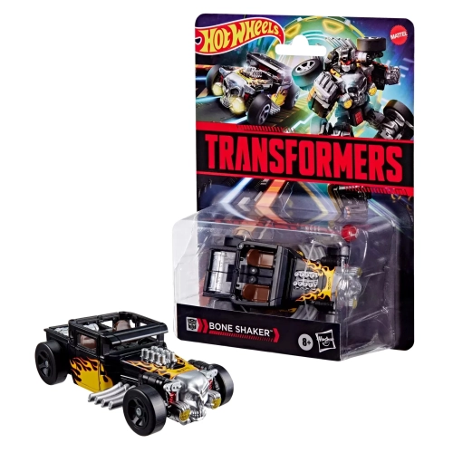 HASBRO TRANSFORMERS X HOT WHEELS AUTOBOT BONE SHAKER