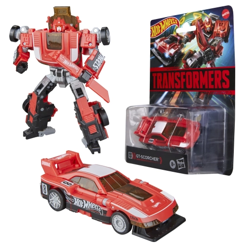 HASBRO TRANSFORMERS X HOT WHEELS AUTOBOT GT SCORCHER HASBRO TRANSFORMERS X HOT WHEELS AUTOBOT GT SCORCHER