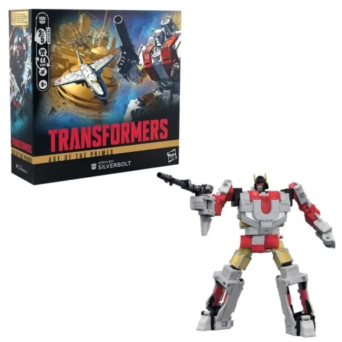 HASBRO TRANSFORMERS AGE OF THE PRIMES AERIALBOT SILVERBOLT HASBRO TRANSFORMERS AGE OF THE PRIMES AERIALBOT SILVERBOLT