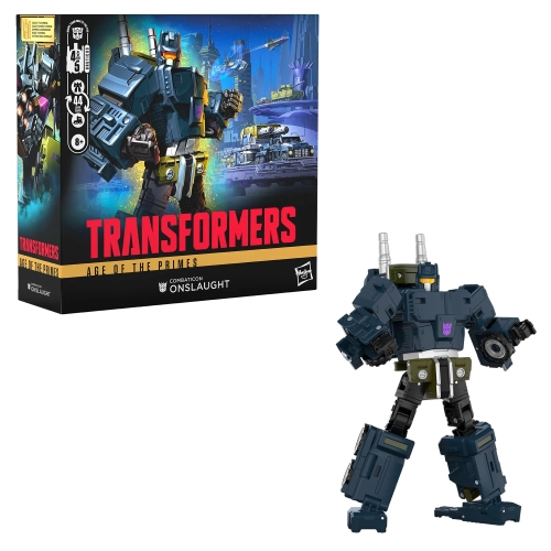 HASBRO TRANSFORMERS AGE OF THE PRIMES COMBATICON ONSLAUGHT COMMANDER CLASS HASBRO TRANSFORMERS AGE OF THE PRIMES COMBATICON ONSLAUGHT COMMANDER CLASS
