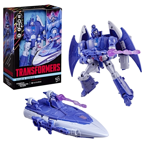 HASBRO TRANSFORMERS STUDIO SERIES 86 SCOURGE VOYAGER CLASS HASBRO TRANSFORMERS STUDIO SERIES 86 SCOURGE VOYAGER CLASS