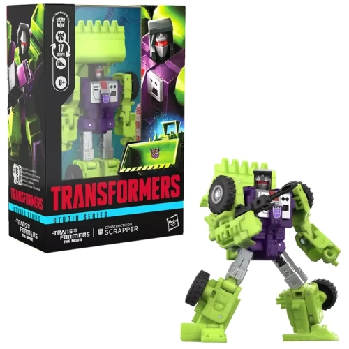 HASBRO TRANSFORMERS STUDIO SERIES 86 CONSTRUCTICON SCRAPPER VOYAGER CLASS