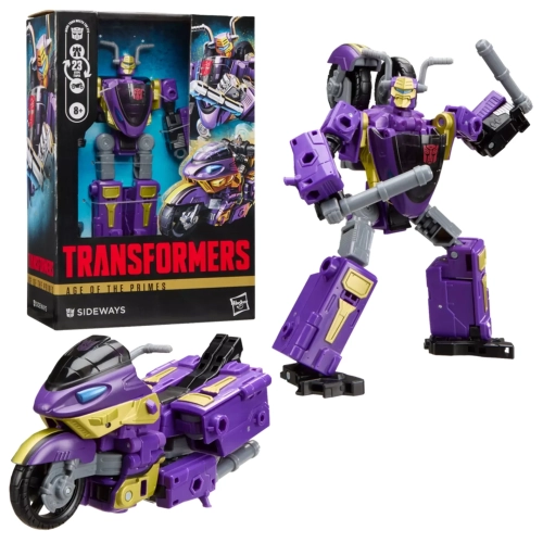 HASBRO TRANSFORMERS AGE OF THE PRIMES SIDEWAYS VOYAGER CLASS