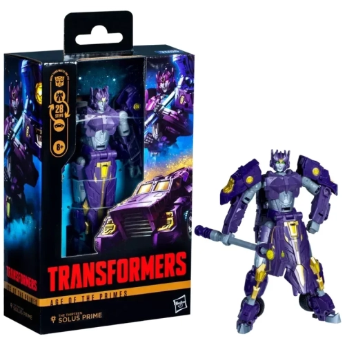 HASBRO TRANSFORMERS AGE OF THE PRIME SOLUS PRIME DELUXE