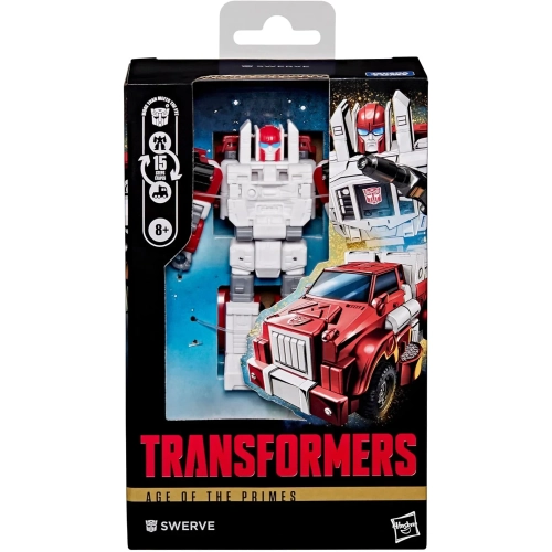 HASBRO TRANSFORMERS AGE OF THE PRIMES SWERVE DELUXE CLASS