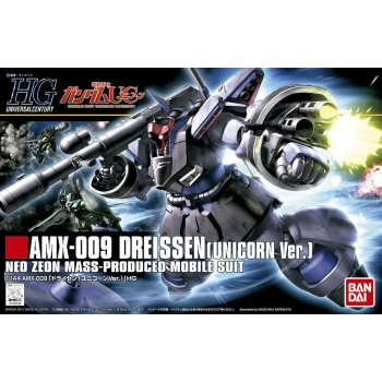 BANDAI HGUC 1/144 AMX-009 DREISSEN (UNICORN VER.)