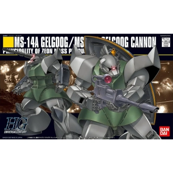 BANDAI HGUC 1/144 MS-14A/C GELGOOG/GELGOOG CANNON