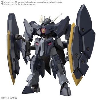 BANDAI HGIBO 1/144 ASW-G-61 GUNDAM ZAGAN