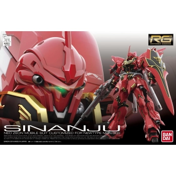 BANDAI RG 1/144 MSN-06S SINANJU