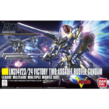 BANDAI HGUC 1/144 LM314V23/24 VICTORY TWO ASSAULT BUSTER GUNDAM