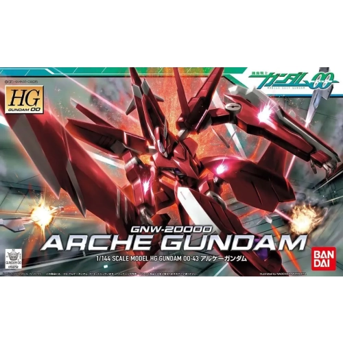 BANDAI HG00 1/144 GNW-20000 ARCHE GUNDAM BANDAI HG00 1/144 GNW-20000 ARCHE GUNDAM