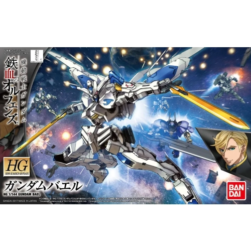 BANDAI HGIBO 1/144 ASW-G-01 GUNDAM BAEL