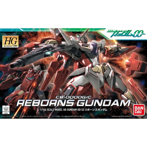 BANDAI HG00 1/144 CB-0000G/C REBORNS GUNDAM
