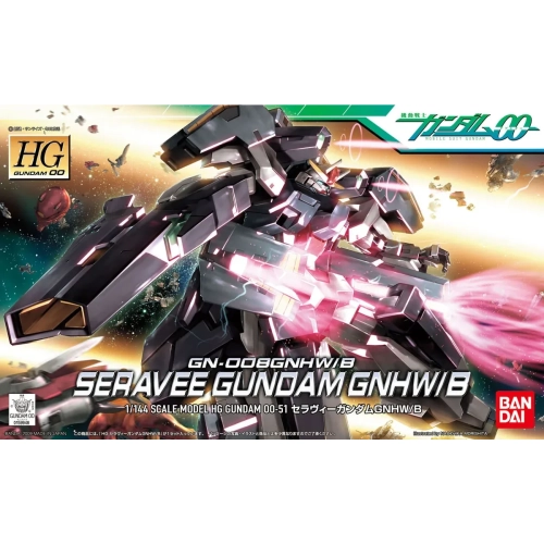 BANDAI HG00 1/144 GN-008GNHW/B SERAVEE GUNDAM GNHW/B