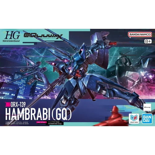 BANDAI HGGQ 1/144 ORX-139 HAMBRABI (GQ) BANDAI HGGQ 1/144 ORX-139 HAMBRABI (GQ)