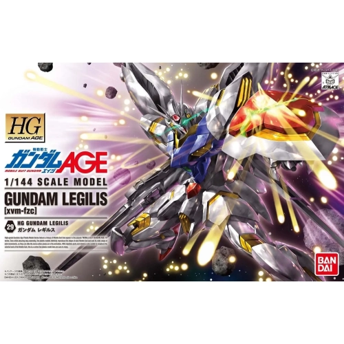 BANDAI HG 1/144 XVM-FZC GUNDAM LEGILIS