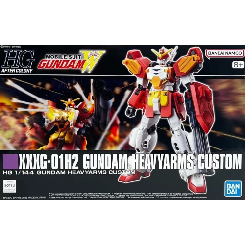 BANDAI HGAC 1/144 XXXG-01H2 GUNDAM HEAVYARMS CUSTOM BANDAI HGAC 1/144 XXXG-01H2 GUNDAM HEAVYARMS CUSTOM