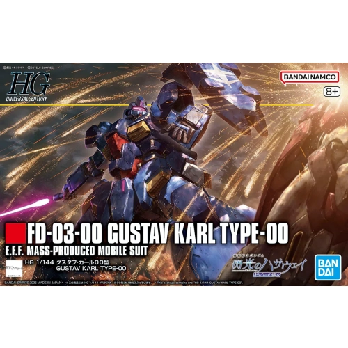 BANDAI HGUC 1/144 FD-03-00 GUSTAV KARL TYPE-00