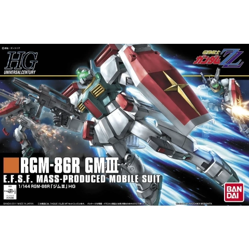 BANDAI HGUC 1/144 RGM-86R GM III BANDAI HGUC 1/144 RGM-86R GM III