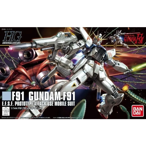 BANDAI HGUC 1/144 F91 GUNDAM