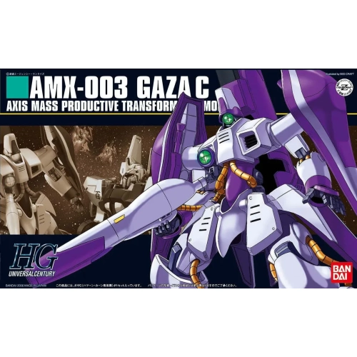 BANDAI HGUC 1/144 AMX-003 GAZA-C (HAMAN KARN CUSTOM) BANDAI HGUC 1/144 AMX-003 GAZA-C (HAMAN KARN CUSTOM)