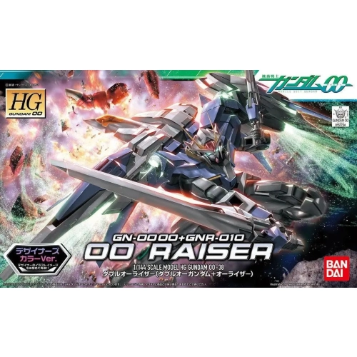 BANDAI HG00 1/144 GN-0000+GNR-010 00 RAISER [Designer's Color Ver.]