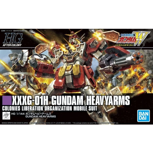 BANDAI HGAC 1/144 XXXG-01H GUNDAM HEAVYARMS BANDAI HGAC 1/144 XXXG-01H GUNDAM HEAVYARMS
