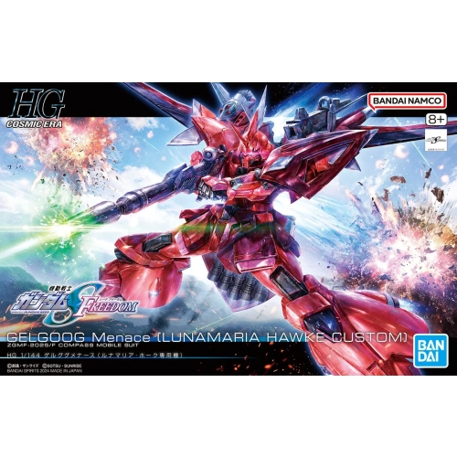 BANDAI HGCE 1/144 ZGMF-2025/F GELGOOG MENACE (LUNAMARIA HAWKE CUSTOM)