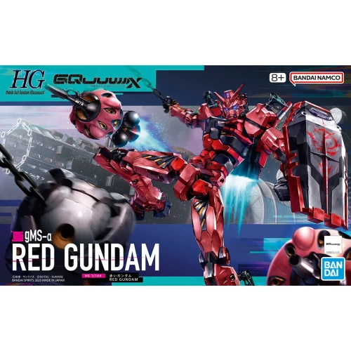 BANDAI HGGQ 1/144 gMS-α RED GUNDAM