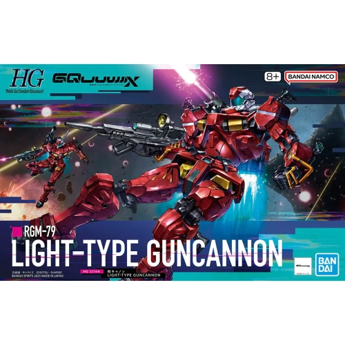 BANDAI HGGQ 1/144 RGM-79 LIGHT-TYPE GUNCANNON