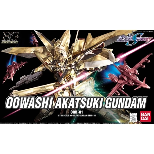 BANDAI HG 1/144 ORB-01 OOWASHI AKATSUKI GUNDAM BANDAI HG 1/144 ORB-01 OOWASHI AKATSUKI GUNDAM