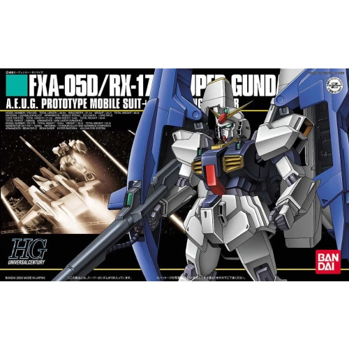 BANDAI HGUC 1/144 FXA-05D+RX-178 SUPER GUNDAM