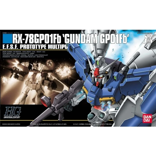 BANDAI HGUC 1/144 RX-78GP01FB GUNDAM GP01FB BANDAI HGUC 1/144 RX-78GP01FB GUNDAM GP01FB