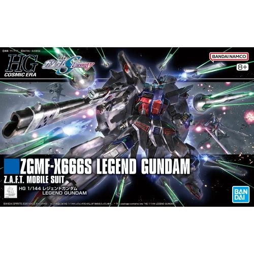 BANDAI HGCE 1/144 ZGMF-X666S LEGEND GUNDAM BANDAI HGCE 1/144 ZGMF-X666S LEGEND GUNDAM