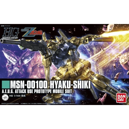 BANDAI HGUC 1/144 MSN-00100 HYAKU-SHIKI