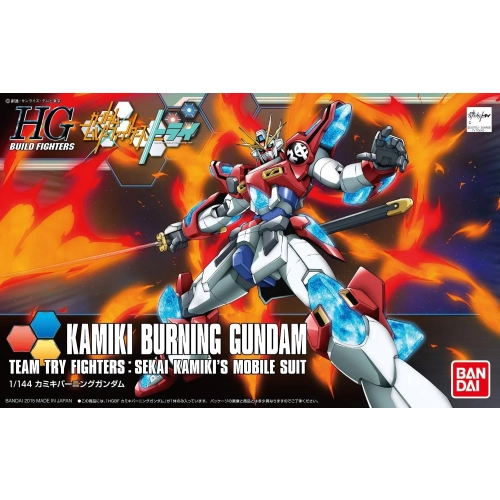 BANDAI HGBF 1/144 KMK-B01 KAMIKI BURNING GUNDAM