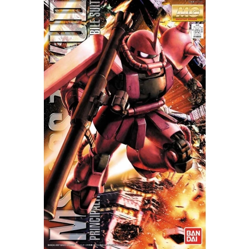 BANDAI MG 1/100 MS-06S CHAR'S ZAKU II VER.2.0 BANDAI MG 1/100 MS-06S CHAR'S ZAKU II VER.2.0