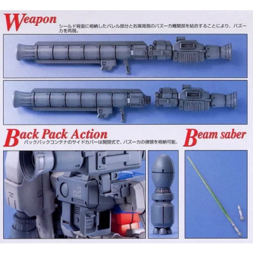 BANDAI MG 1/100 RX-78GP02A GUNDAM GP02A PHYSALIS