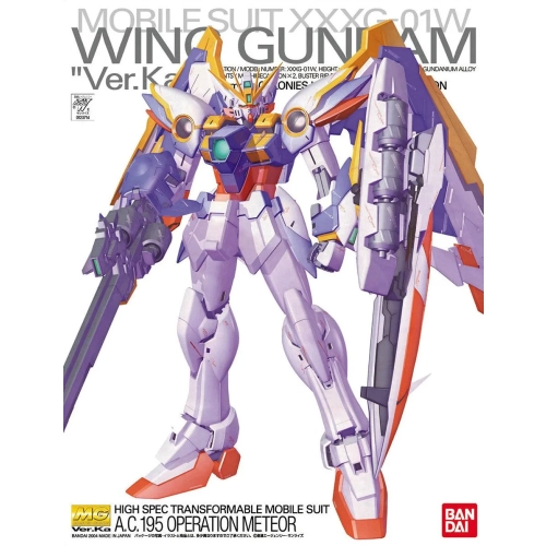 BANDAI MG 1/100 XXXG-01W WING GUNDAM VER.KA