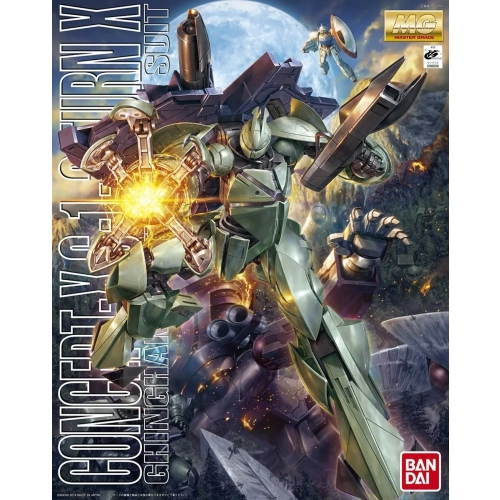BANDAI MG 1/100 CONCEPT-X 6-1-2 TURN X BANDAI MG 1/100 CONCEPT-X 6-1-2 TURN X