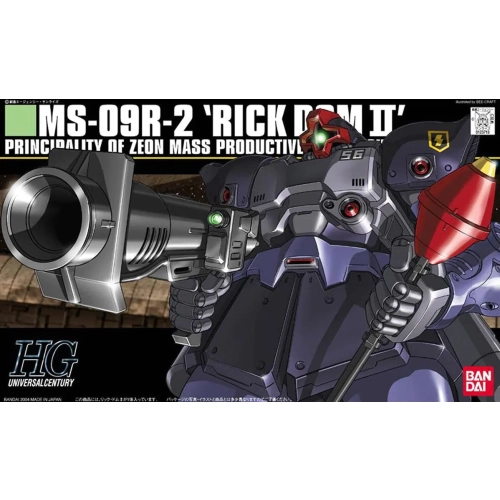 BANDAI HGUC 1/144 MS-09R-2 RICK DOM II BANDAI HGUC 1/144 MS-09R-2 RICK DOM II