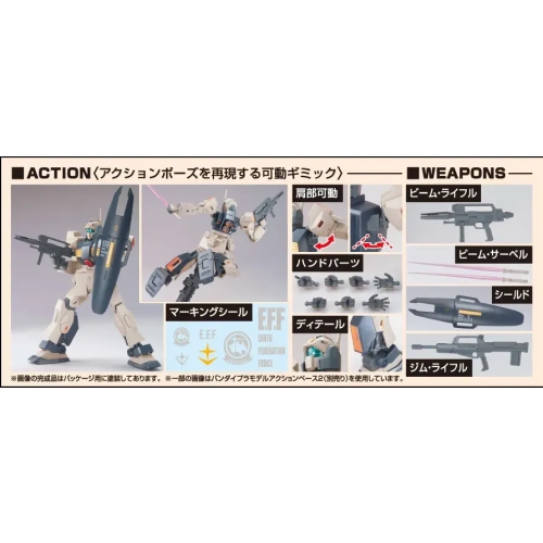BANDAI HGUC 1/144 MSA-003 NEMO UNICORN DESERT COLOR VER.