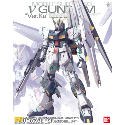 BANDAI MG 1/100 RX-93 NU GUNDAM VER.KA BANDAI MG 1/100 RX-93 NU GUNDAM VER.KA