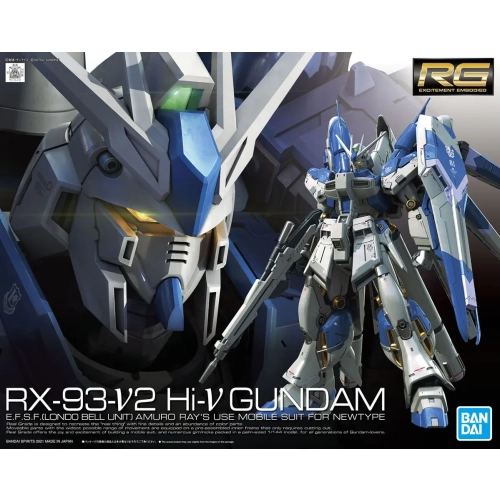 BANDAI RG 1/144 RX-93-2 HI-NU GUNDAM BANDAI RG 1/144 RX-93-2 HI-NU GUNDAM