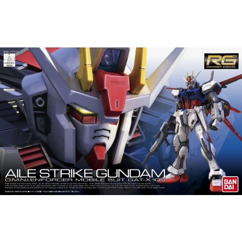 BANDAI RG 1/144 GAT-X105 AILE STRIKE GUNDAM