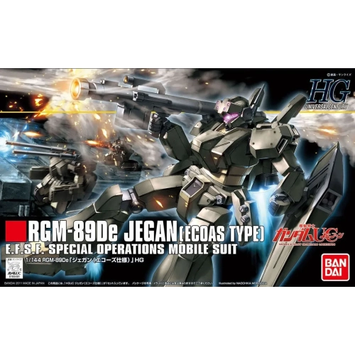 BANDAI HGUC 1/144 RGM-89DE JEGAN ECOAS TYPE BANDAI HGUC 1/144 RGM-89DE JEGAN ECOAS TYPE