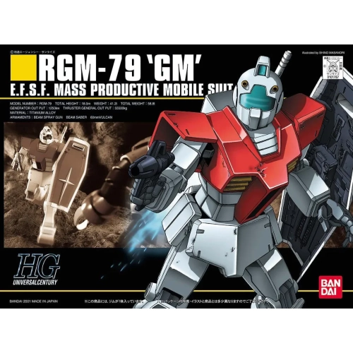 BANDAI HGUC 1/144 RGM-79 GM