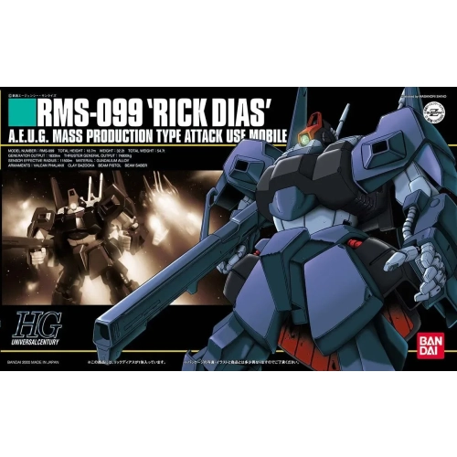 BANDAI HGUC 1/144 RMS-099 RICK DIAS BANDAI HGUC 1/144 RMS-099 RICK DIAS